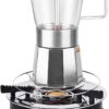Cafetera de Cristal de 6 Tazas con Filtro de Acero Inoxidable - Imagen 9