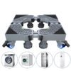 Soporte Con 4 Ruedas Con Bloqueo Para Nevera y Mas - Imagen 3