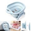 Envase Para Lavabo De Pies Plegable Portátil - Imagen 4
