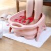 Envase Para Lavabo De Pies Plegable Portátil - Imagen 3