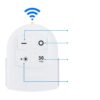 Lámpara LED Hexagonal de Pared con Sensor Táctil Pack 3 - Imagen 3