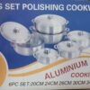 Set de Calderos de 6 Piezas en Aluminio Pulido - Imagen 8