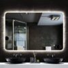 Espejo Decorativo Rectangular con Luz