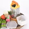 Guayo de 6 Caras en Acero Inoxidable para Todo Tipo de Vegetales