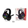 Audífonos GAMER G3 Bluetooth con LED RGB - Imagen 4