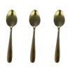 Cucharas de Mesa Doradas RUDO (Paquete de 6)