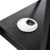 Escritorio Negro con Estante de 4 Niveles: Funcionalidad y Estilo Moderno - Imagen 3