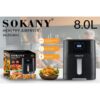 Freidora SOKANY 8L - Imagen 7