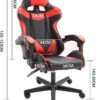 Silla Gamer Ergonómica con Almohadón Lumbar y Cervical - Imagen 9