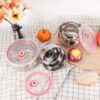 Set de Recipientes Metálicos con Tapas Herméticas - Imagen 4