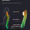 Silla Gamer Ergonómica con Almohadón Lumbar y Cervical - Imagen 10