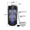 Lámpara Anti Mosquitos 360° con Tecnología Avanzada - Imagen 6