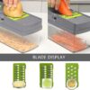 Cortador de Vegetales Multifuncional de 14 Piezas - Imagen 4