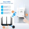 Repetidor de Wifi con 4 Antenas y Función WPS - Imagen 3